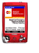 Master Card PDA